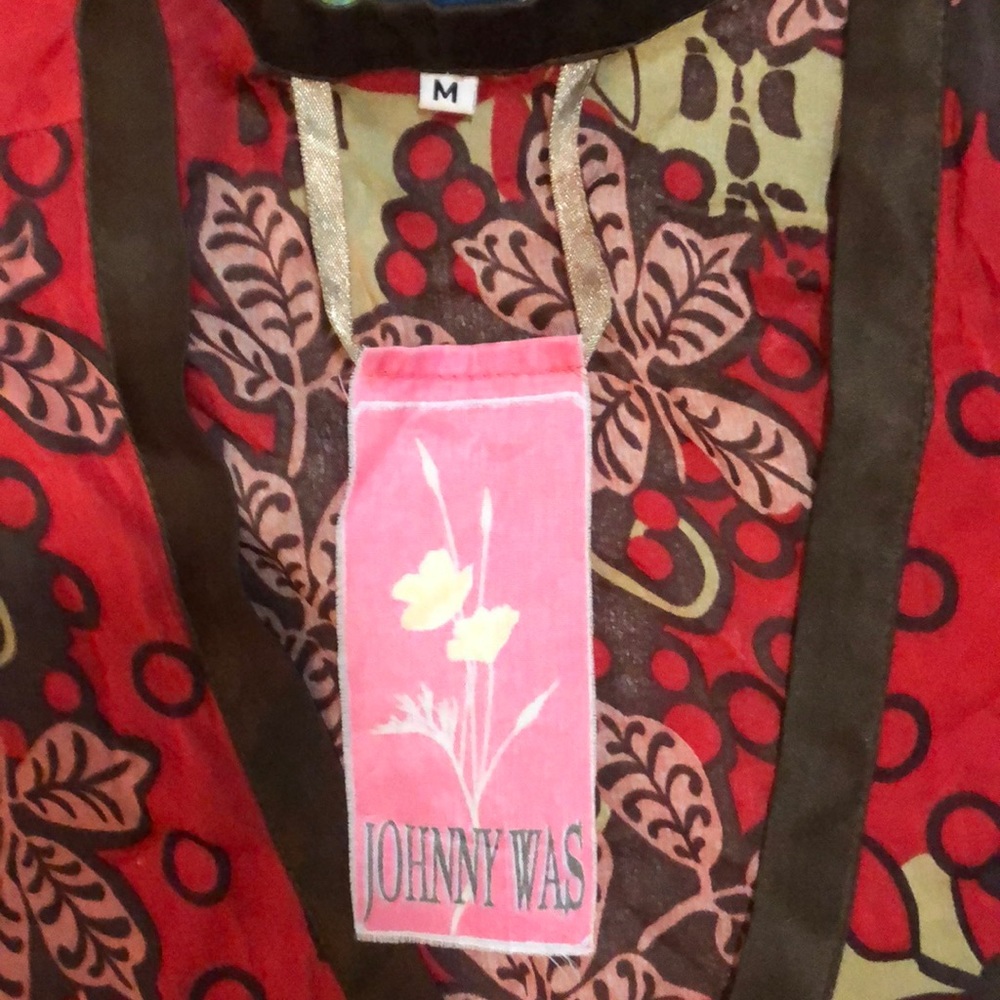 Johnny Was tunic button down - Picture 4 of 9